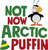 Not-Now-Arctic-Puffin-PNG Poster Canvas Movie Film Print A0 A1 A2 A3 A4 A5 A6 Ar