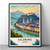 Magical Salzburg Austria Travel Poster - Baroque Architecture Art Print Poster C