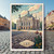 Lviv Ukraine Travel Poster - Historic Charm and Coffee Culture Art Print Poster