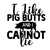 i like pig butts and i can not lie-01 (2) Poster Canvas Movie Film Print A0 A1 A