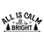 All is calm all is bright-01 Poster Canvas Movie Film Print A0 A1 A2 A3 A4 A5 A6