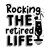 F0185 - 8 Rocking the retired life-01 (2) Poster Canvas Movie Film Print A0 A1 A