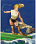 Pinup Girl - A Fast Takeoff A Spee Poster Canvas Picture Art Movie Car Game Film