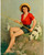PinUp Girl Girl Fishing Poster Canvas Picture Art Movie Car Game Film Print