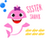 Sister Shark Poster Canvas Movie Film Print A0 A1 A2 A3 A4 A5 A6 Art Wall Decora