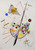 Wassily Kandinsky - Delicate Tension 1923 New Version For Customer 2 Poster Canv