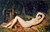 Theodore Chasseriau - Bather Sleeping Near a Spring 1850 Poster Canvas Movie Fil