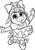 muppet-babies-bw 06 Poster Canvas Movie Film Print A0 A1 A2 A3 A4 A5 A6 Art Wall