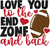 Love you to the end zone and back Poster Canvas Movie Film Print A0 A1 A2 A3 A4