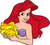 The Little Mermaid (19) Poster Canvas Movie Film Print A0 A1 A2 A3 A4 A5 A6 Art