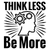 Think Less Be More-01 Poster Canvas Movie Film Print A0 A1 A2 A3 A4 A5 A6 Art Wa