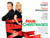 Four Christmases (2008)_2 Movie Film Poster Canvas iconic design