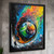 Abstract Earth of Life Poster Wall Art Prints for Living Room Picture Abstract A