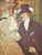 Henri de Toulouse-Lautrec- The Englishman at the Moulin Rouge-1892 Poster Canvas