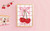 Ma Cherie Cherry Gingham Valentines Galentines Kitsch Art Print - Unframed A6 A5