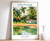 3_Suriname Print, Suriname Travel Poster, South America Wall Travel Print, Tropi