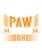 Dogs leave paw prints on our hearts-01 Poster Canvas Movie Film Print A0 A1 A2 A