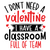 i dont need a valentine i have a classroom full of team-01 (2) Poster Canvas Mov