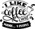 I like coffee and maybe 3 people Funny Poster Creative Canvas Print A0 A1 A2 A3