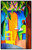 August Macke - Turkish Cafe Poster Canvas Movie Film Print A0 A1 A2 A3 A4 A5 A6