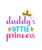 Daddy is little princess-01 (2) Poster Canvas Movie Film Print A0 A1 A2 A3 A4 A5