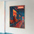 Deserted cinema moody art print - backrooms eerie spooky dark academia nostalgia