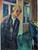 Edvard Munch - The night traveler - self-portrait Poster Canvas Print Art Painti