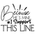 Because He`S Mine, I Support This Line-01 Poster Canvas Movie Film Print A0 A1 A