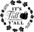 It's Fall Y'all - black Funny Poster Creative Canvas Print A0 A1 A2 A3 A4 A5 A6