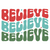 Believe-01 Poster Canvas Movie Film Print A0 A1 A2 A3 A4 A5 A6 Art Wall Decorati
