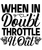 When in doubt throttle it out-01 Poster Canvas Movie Film Print A0 A1 A2 A3 A4 A