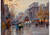EDOUARD LEON CORTES Paris Street Scene Poster Canvas Print Art Painting Decor Re