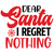 Dear santa i regret nothing-01 Custom Made Poster Canvas Print A0 A1 A2 A3 A4 A5