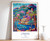 9_Oman Print, Oman Travel Poster, Middle East Travel Print, Islamic Decor, Gift
