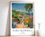 4_Port-Au-Prince Print, Port-Au-Prince Travel Poster, Haiti Travel Poster, Carib