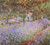 Claude Monet - Irises in the Artist's Garden 1900 Poster Canvas Movie Film Print