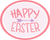 HAPPY EASTER CIRCLE (2) Poster Canvas Movie Film Print A0 A1 A2 A3 A4 A5 A6 Art