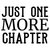Just One More Chapter-01 (4) Poster Canvas Movie Film Print A0 A1 A2 A3 A4 A5 A6