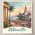 Exquisite Libreville Gabon Travel Poster - Vibrant African Cityscape Art Print P