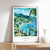 1_Corfu Poster, Greece Poster, Mediterranean Poster, European Poster, Corfu Trav