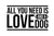 all you need is love and a dog Poster Canvas Movie Film Print A0 A1 A2 A3 A4 A5