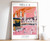 1_Mecca Print, Mecca Travel Poster, Saudi Arabia Poster, Islamic Decor, Middle E