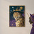 Magical leopard witch portrait art print - mystical witch renaissance leopard pa