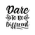 Dare to Be Different-01 Poster Canvas Movie Film Print A0 A1 A2 A3 A4 A5 A6 Art