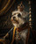 Big King Pet PortraitRegal Pet PortraitPet Portrait CustomRoyal Pet Portrait Pet