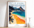 1_Rio De Janeiro Print, Rio De Janeiro Travel Poster, Brazil Travel Print, Tropi