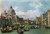 Canaletto_The_Grand_Canal_and_the_Church_of_the_Salute Poster Canvas Movie Film