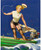 Gil Elvgren - Pinup Girl - A Fast Takeoff A Speedy Takeoff 1954 Poster Canvas Mo