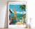 5_Santiago De Cuba Poster, Santiago De Cuba Travel Print, Cuba Travel Art, Tropi