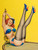 Pin-Up-Girls-ver9 Poster Canvas Movie Film Print A0 A1 A2 A3 A4 A5 A6 Art Wall D